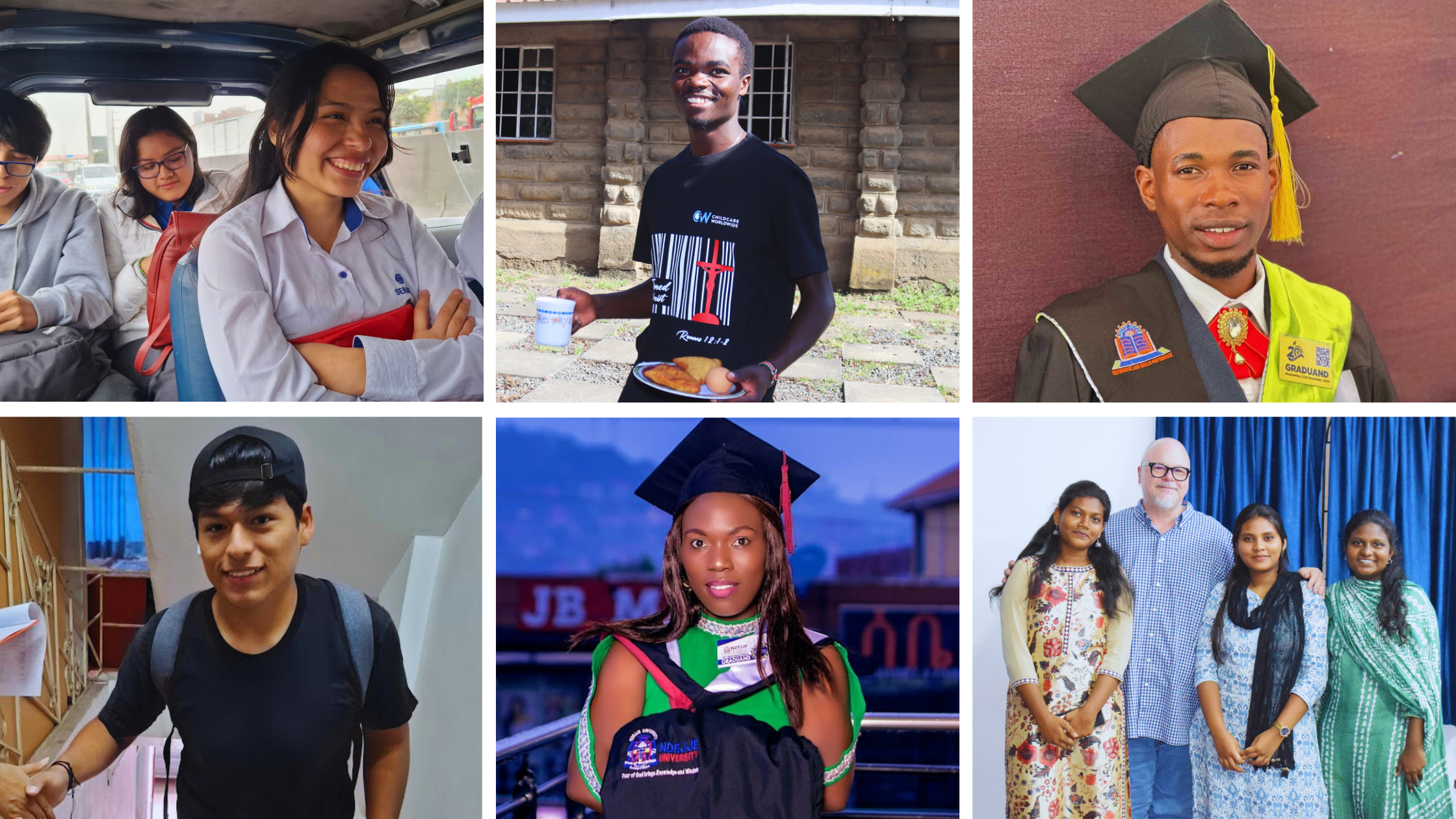 Peru Trade School Students going to class